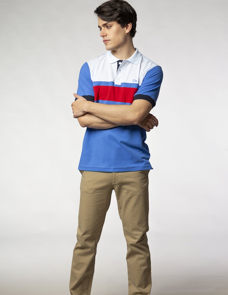 Playera Polo Hombre Sport Block Polo 2