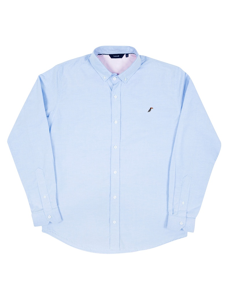 Camisa Hombre Manga Larga Oxford Original