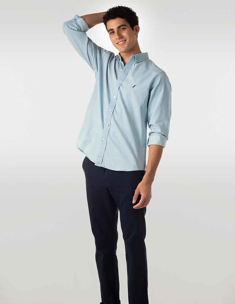 Camisa Hombre Manga Larga Western 3.0