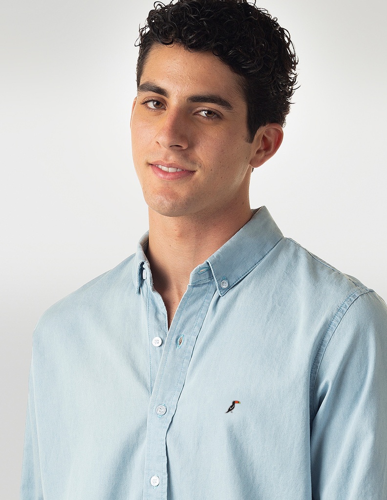 Camisa Hombre Manga Larga Western 3.0
