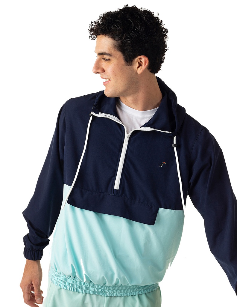 Chamarra Hombre Impermeable Pocket Jacket