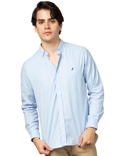 Camisa Hombre Manga Larga Oxford Original