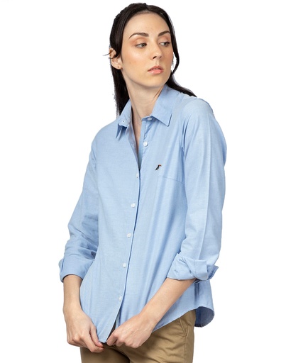 Camisa Mujer Manga Larga Oxford Original