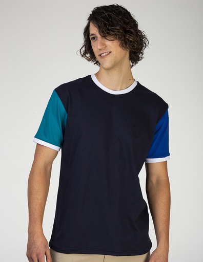 Playera Hombre Bloques Air Magic Sleeves 2.0