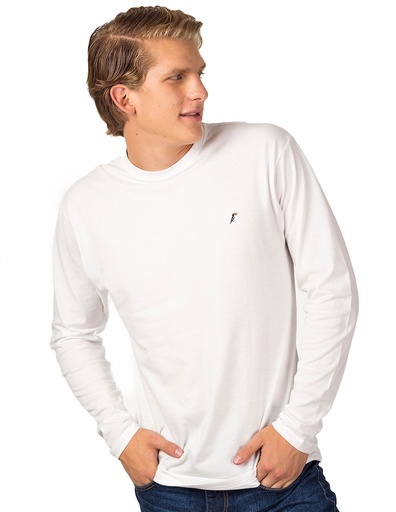 Playera Hombre Cuello Redondo Manga Larga Air Long