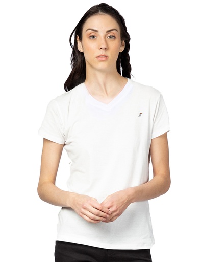 Playera Mujer Cuello V Air V Neck