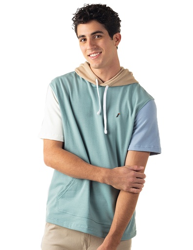 Sudadera Hombre Manga Corta Air Hoodie
