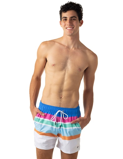 Traje De Baño A Rayas Stripes Dry Max